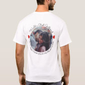 Aangepaste foto van 's werelds beste Vriendin T-shirt (Achterkant)
