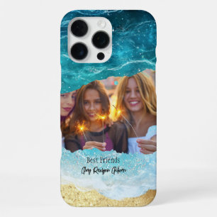 Aangepaste foto van schattige oceaan/strand beste iPhone 16 pro max hoesje