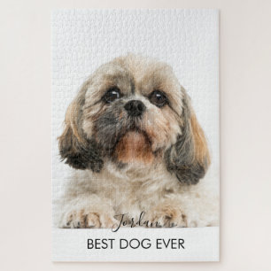Aangepaste foto van Shih Tzu Pet Dog Legpuzzel