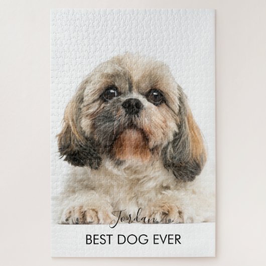 Aangepaste foto van Shih Tzu Pet Dog Legpuzzel (Verticaal)