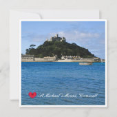 Aangepaste foto van Sint Michaels Mount Cornwall (Voorkant)