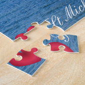 Aangepaste foto van Sint Michaels Mount Cornwall Legpuzzel (Zijkant)