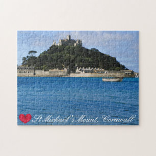Aangepaste foto van Sint Michaels Mount Cornwall Legpuzzel