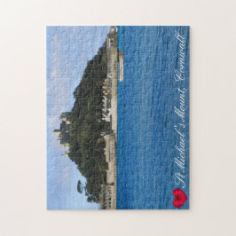 Aangepaste foto van Sint Michaels Mount Cornwall Legpuzzel