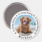 Aangepaste foto van speciale foto van Pet Memorial Magneet (Voorkant / Achterkant)