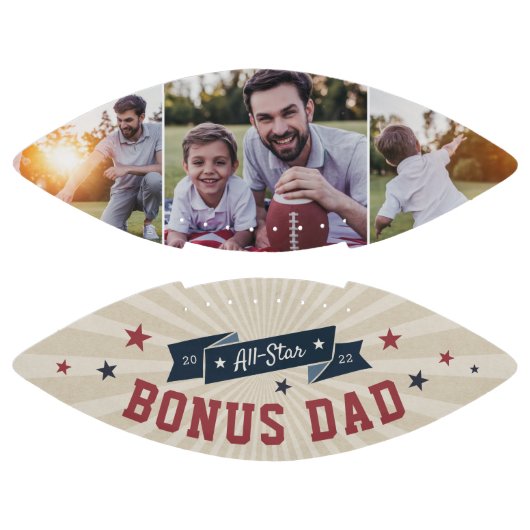 Aangepaste foto van Star Bonus Pap American Football (Panelen)