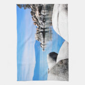 Aangepaste foto van Tahoe Sand Harbour Theedoek (Verticaal)