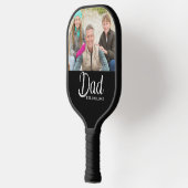 Aangepaste Foto van Toen Papa Bestond Pickleball Paddle (Links)
