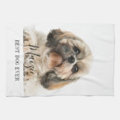 Aangepaste foto van Tzu Dog Persoonlijk Pet Theedoek (Horizontaal)