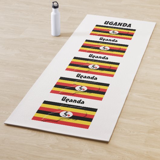 Aangepaste foto van UGANDA FLAG Yogamat (In situ)