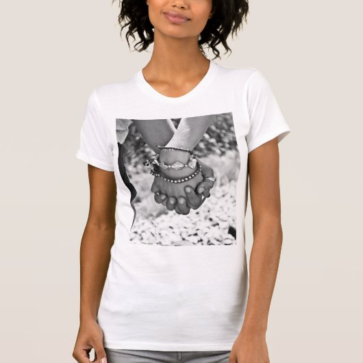 Aangepaste foto van uw eigen ontwerp t-shirt (Voorkant)