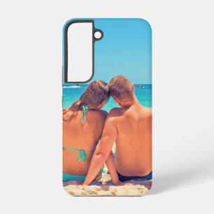 Aangepaste foto van uw romantische foto's ontwerp samsung galaxy hoesje