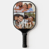 Aangepaste foto van vader pickleball paddle (Voorkant)