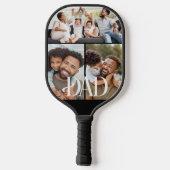 Aangepaste foto van vader pickleball paddle (Achterkant)