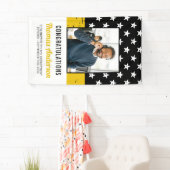 Aangepaste foto van verzendingen Aangepaste 'Thin Spandoek (Insitu)