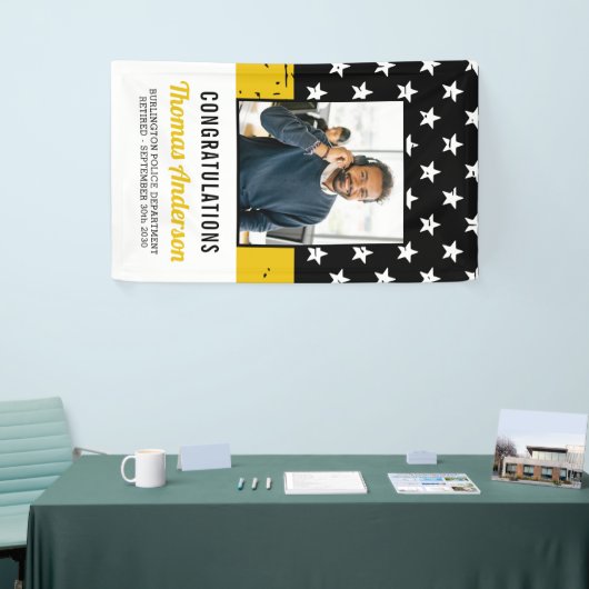 Aangepaste foto van verzendingen Aangepaste 'Thin Spandoek (Beurs)