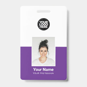 Aangepaste foto van werknemers Beveiligings-ID-bad Badge