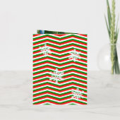 Aangepaste foto van Xmas-petten in een gat (Achterkant)