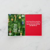 Aangepaste foto van Xmas-petten in een gat (Binnen)