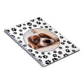 Aangepaste foto van zwarte honden met foto's van f notitieboek (Rechterzijde)