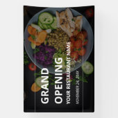 Aangepaste foto Verbold Restaurant Grote Openingsb Spandoek (Verticaal)