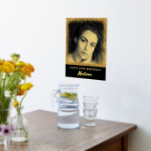 Aangepaste foto verjaardag folie afdrukken (Laag (Keuken))