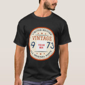 AANGEPASTE FOTO VERJAARDAG JAAR BEPERKTE EDITIE T-SHIRT (Voorkant)