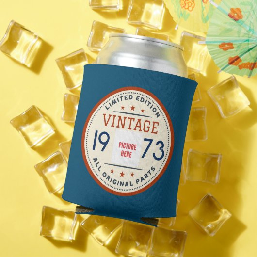 AANGEPASTE FOTO VERJAARDAG JAAR LIMITED EDITION BLIKJESKOELER (Insitu Zomer)