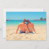 Aangepaste Foto Verjaardag Kaart met Tekst (Achterkant)