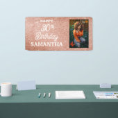 Aangepaste foto verjaardag spandoek (Beurs)