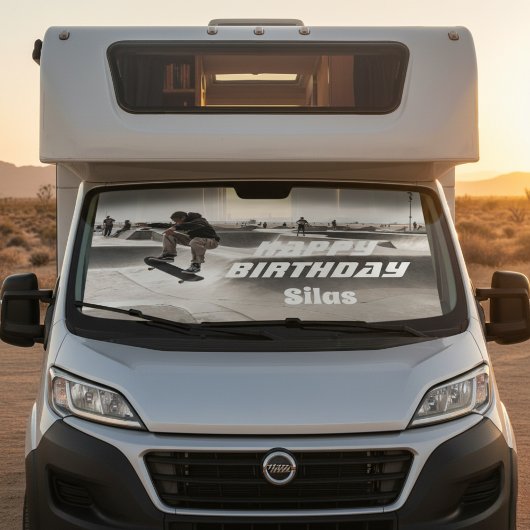 Aangepaste foto Verjaardag Venster Cling Raamsticker