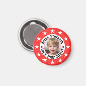 Aangepaste foto verkiezing 2024 Republikeinse kand Magneet (Voorkant / Achterkant)