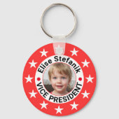 Aangepaste foto verkiezing 2024 Republikeinse kand Sleutelhanger (Voorkant)