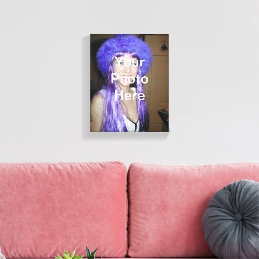 Aangepaste foto verpakt canvas (Insitu (Woonkamer))