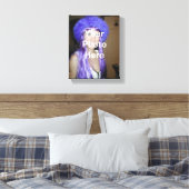 Aangepaste foto verpakt canvas (Insitu (Slaapkamer))