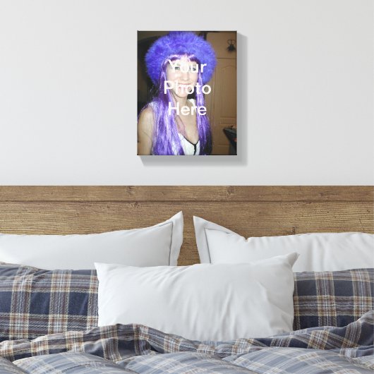 Aangepaste foto verpakt canvas (Insitu (Slaapkamer))