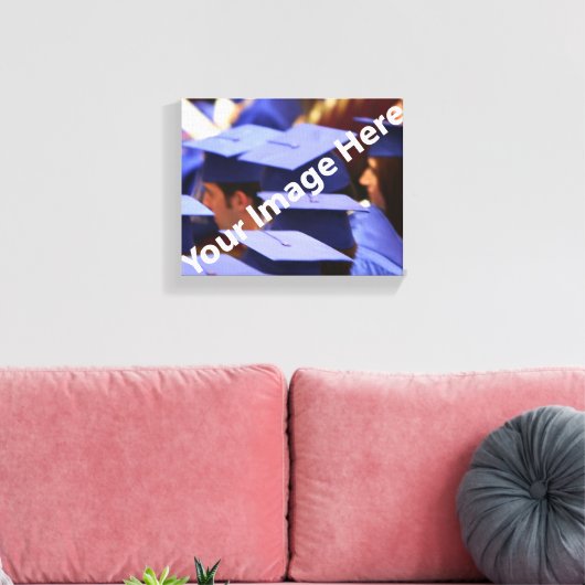 Aangepaste foto verpakt canvas (Insitu (Woonkamer))