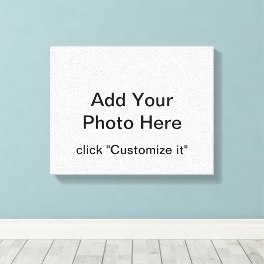 Aangepaste foto verpakt canvas (Insitu (Houten vloer))