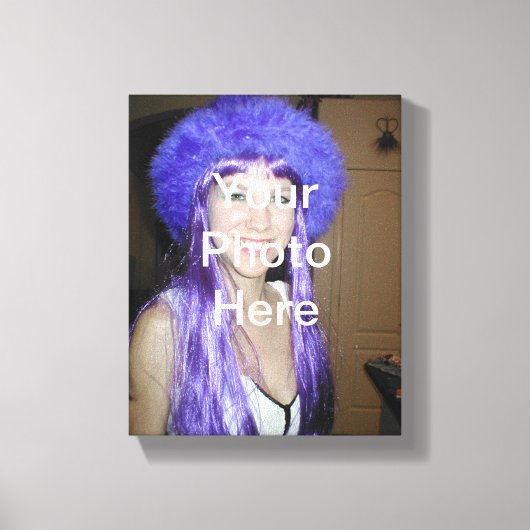 Aangepaste foto verpakt canvas afdruk (Voorkant)