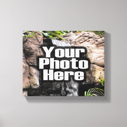 Aangepaste foto verpakt canvas afdruk (Voorkant)