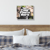 Aangepaste foto verpakt canvas afdruk (Insitu (Slaapkamer))