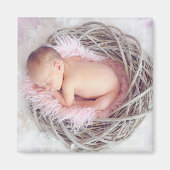 Aangepaste foto vierkante magneet (Voorkant)