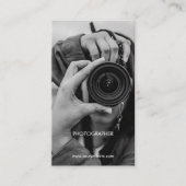 Aangepaste foto Visitekaartjes Minimal Stijlvol (Voorkant)