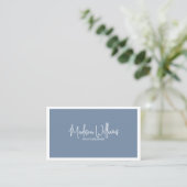 Aangepaste foto Visitekaartjes Minimal Stijlvol (Staand voorkant)