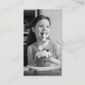 Aangepaste foto Visitekaartjes Minimal Stijlvol (Voorkant)