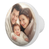 Aangepaste foto (Voeg je eigen foto en / of tekst  Keramische Knop (Rechts)