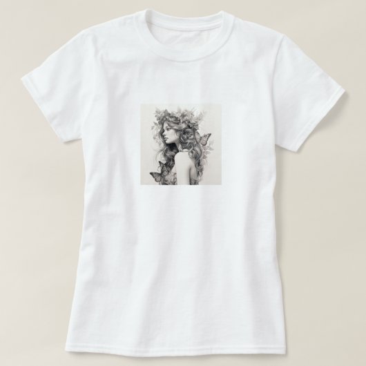Aangepaste foto Voeg je eigen foto T-shirt toe (Design voorkant)