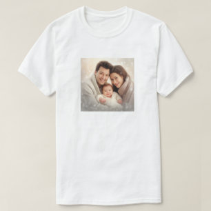 Aangepaste foto (voeg uw eigen foto en/of tekst to t-shirt