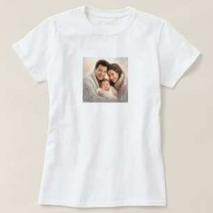 Aangepaste foto (voeg uw eigen foto en/of tekst to t-shirt