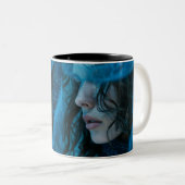 Aangepaste foto (voeg uw eigen foto en/of tekst to tweekleurige koffiemok (Voorkant rechts)